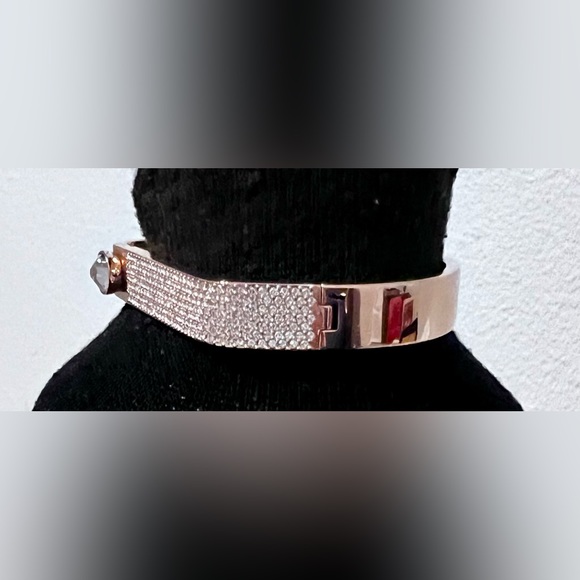 Swarovski Rose Gold Bangle - Picture 3 of 6